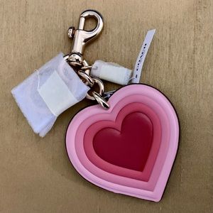 💗 70s Heart Burst Bag Charm Retro Vibes! 💕 Coach